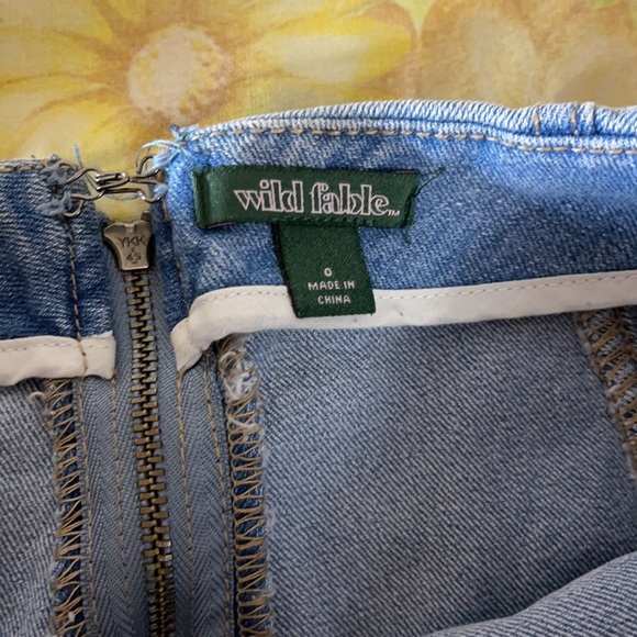 3 for $20! Denim Mini Skirt y2k 90s - Picture 2 of 3